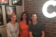 Lucy Phelps Nicky Sweetland and Harry Reid