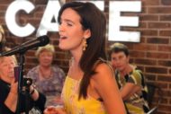 lauren samuels at the theatre cafe