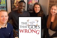 the play that goes wrong at the theatre cafe