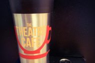 the theatre cafe cup and key ring