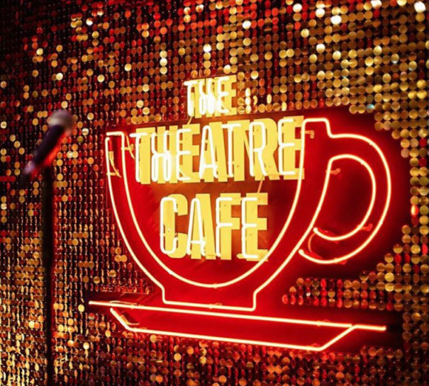 the theatre café stage