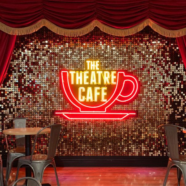 The Theatre Café stage