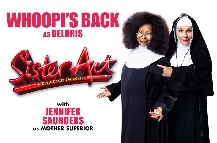 Whoopi Goldberg & Jennifer Saunders to star in Sister Act in London in Summer 2020