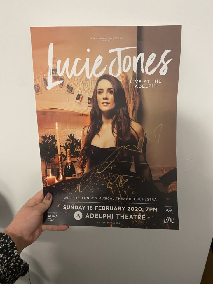 lucie jones poster