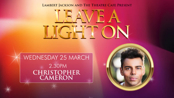 leave the light on christopher cameron live at the theatre cafe