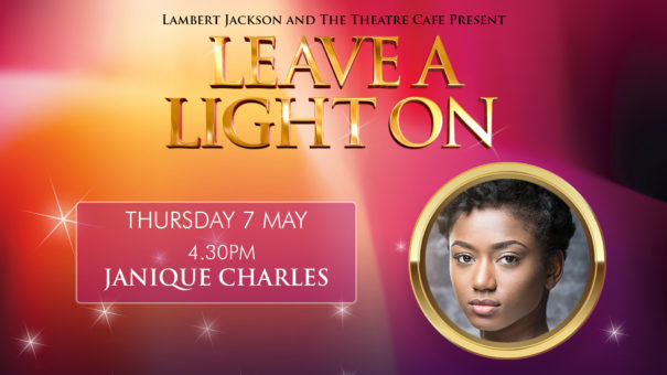 leave a light on janique charles the theatre cafe