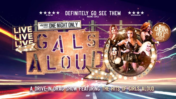 gals aloud cheryl hole drag drive in