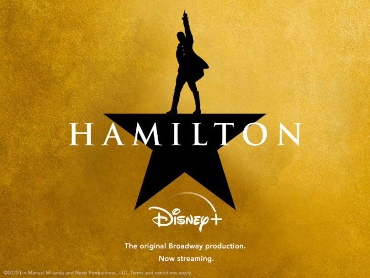 disney + hamilton the theatre cafe